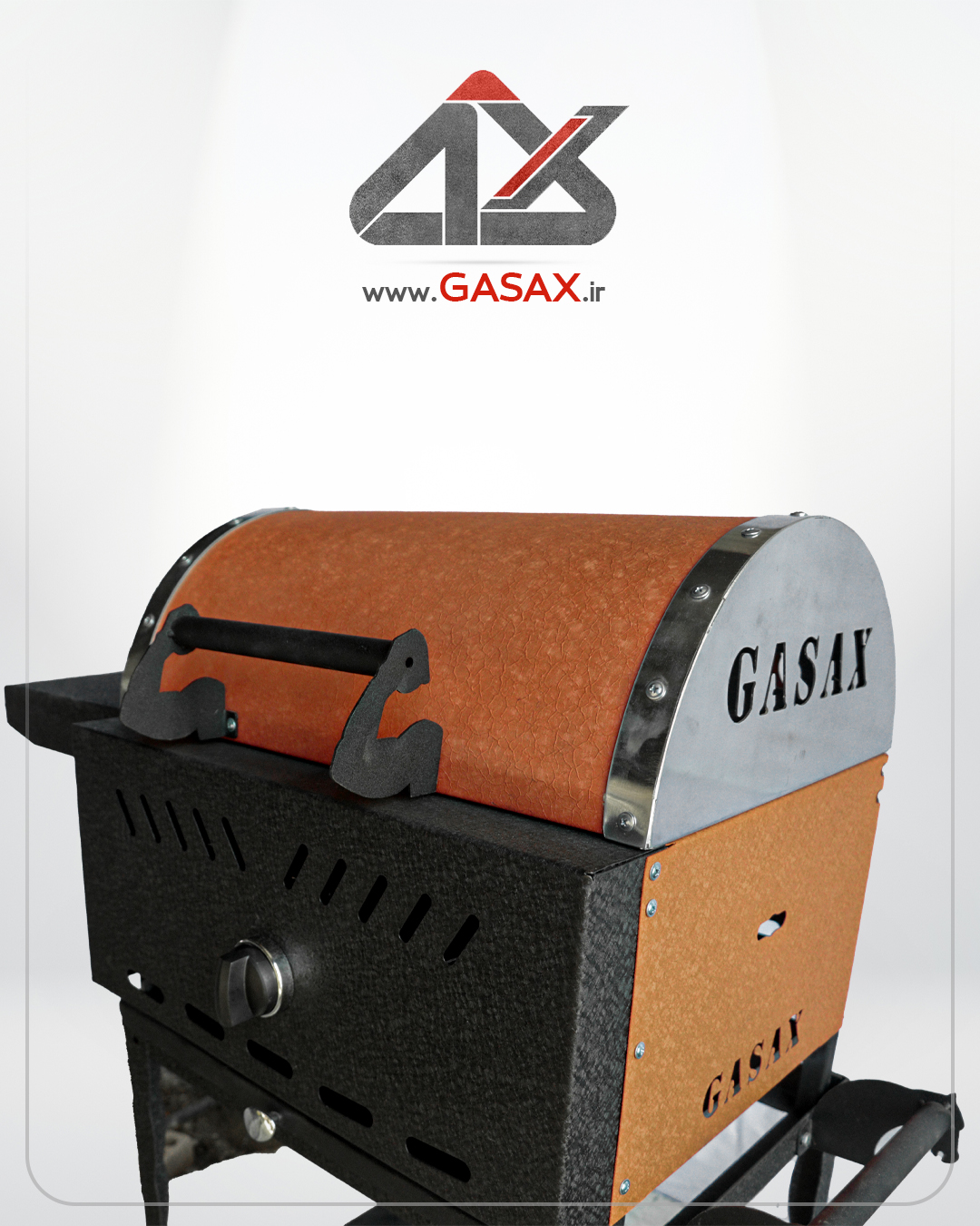 باربیکیو گازی زغالی گازاکس PLUS مدل  5040 کد 2100130001